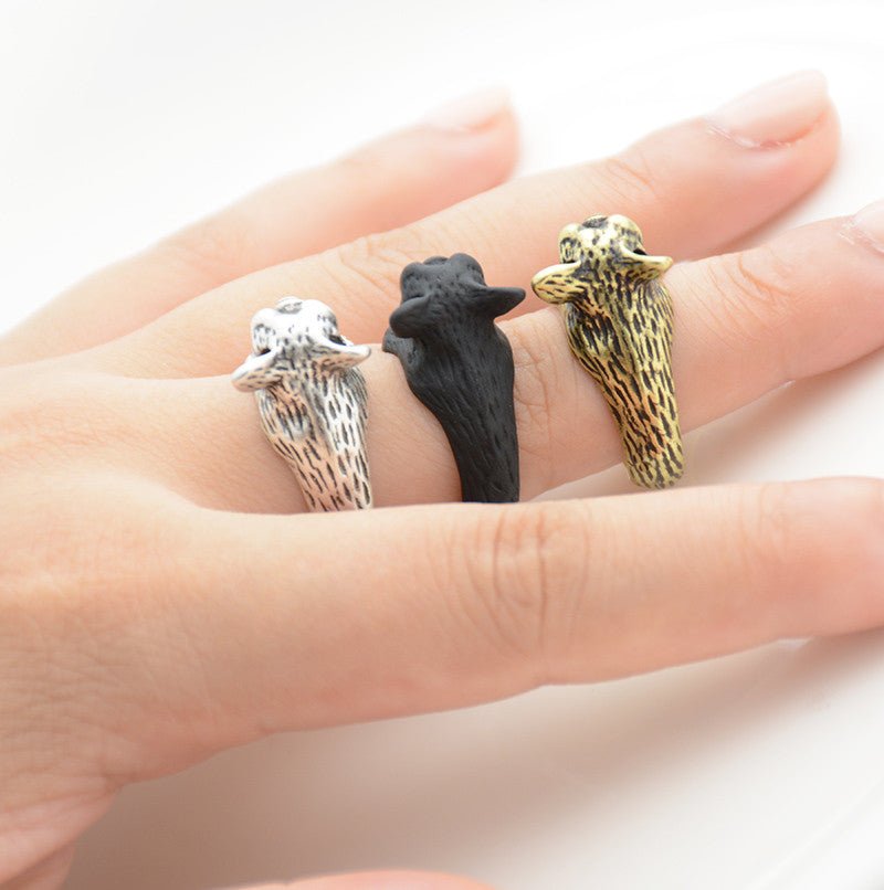 French Bull Dog Wrap Ring - Image 5