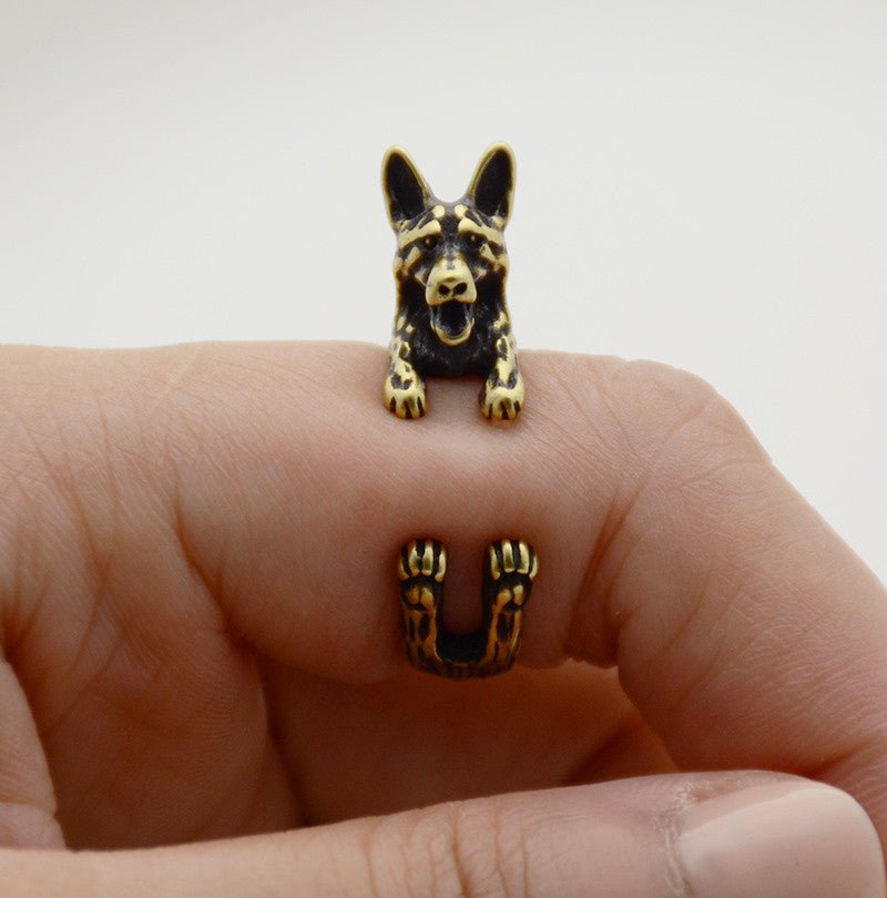 German Shepherd Wrap Ring - Image 3