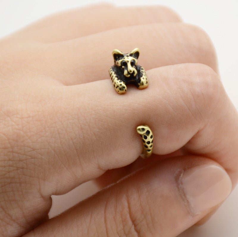 Leopard Wrap Ring - Image 2