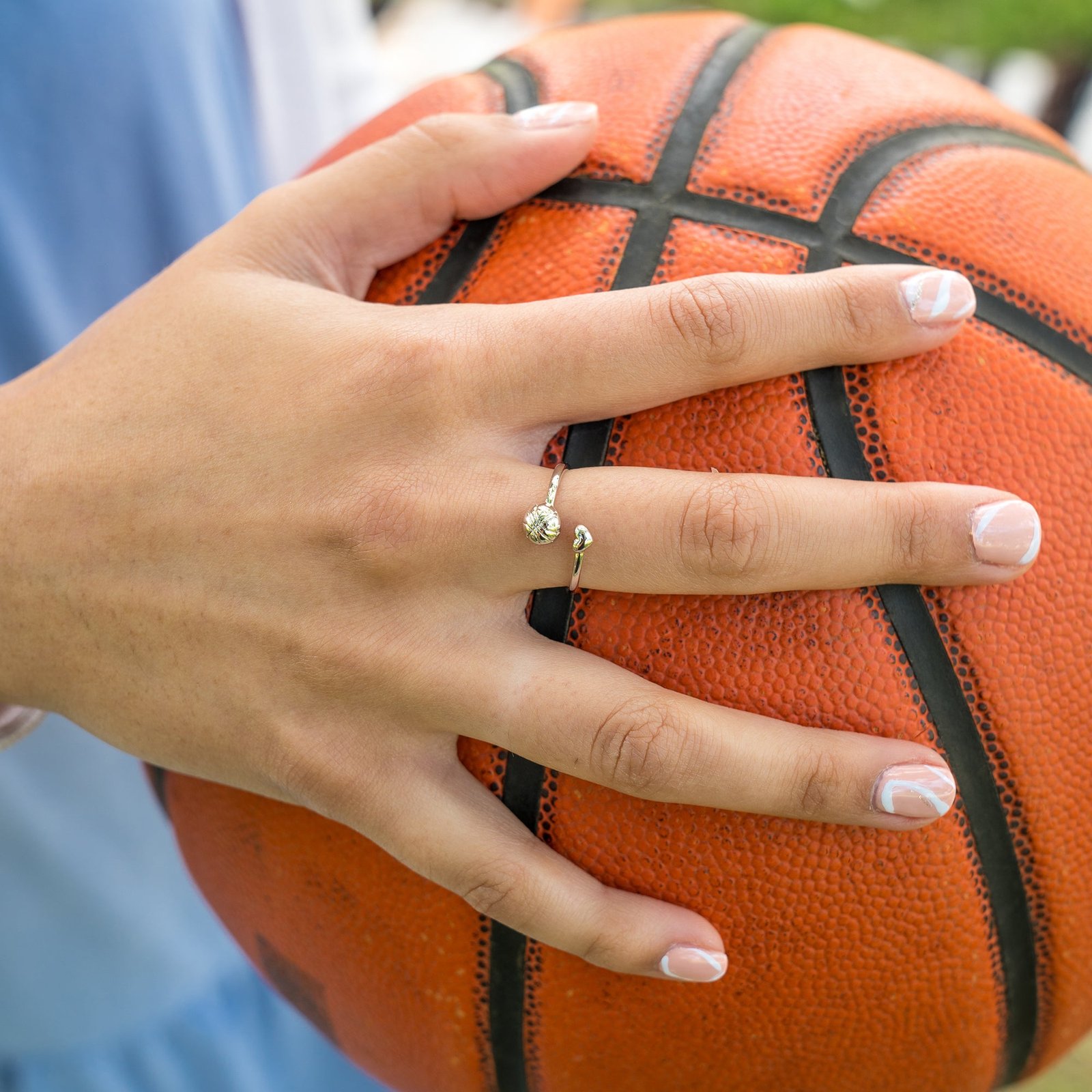 Basketball Wrap Ring - Image 3