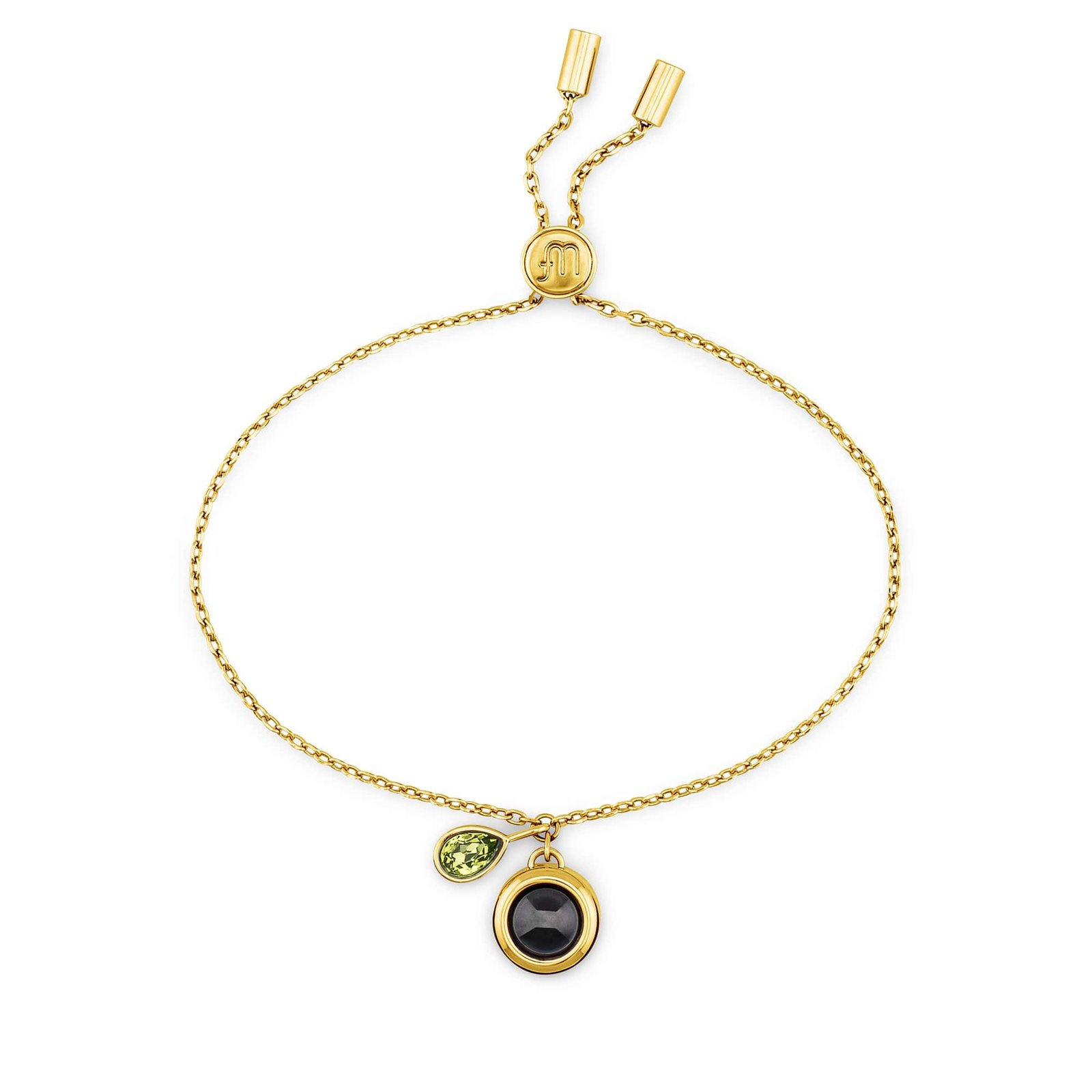 Personalized Birthstone Slider Bracelet - Image 19