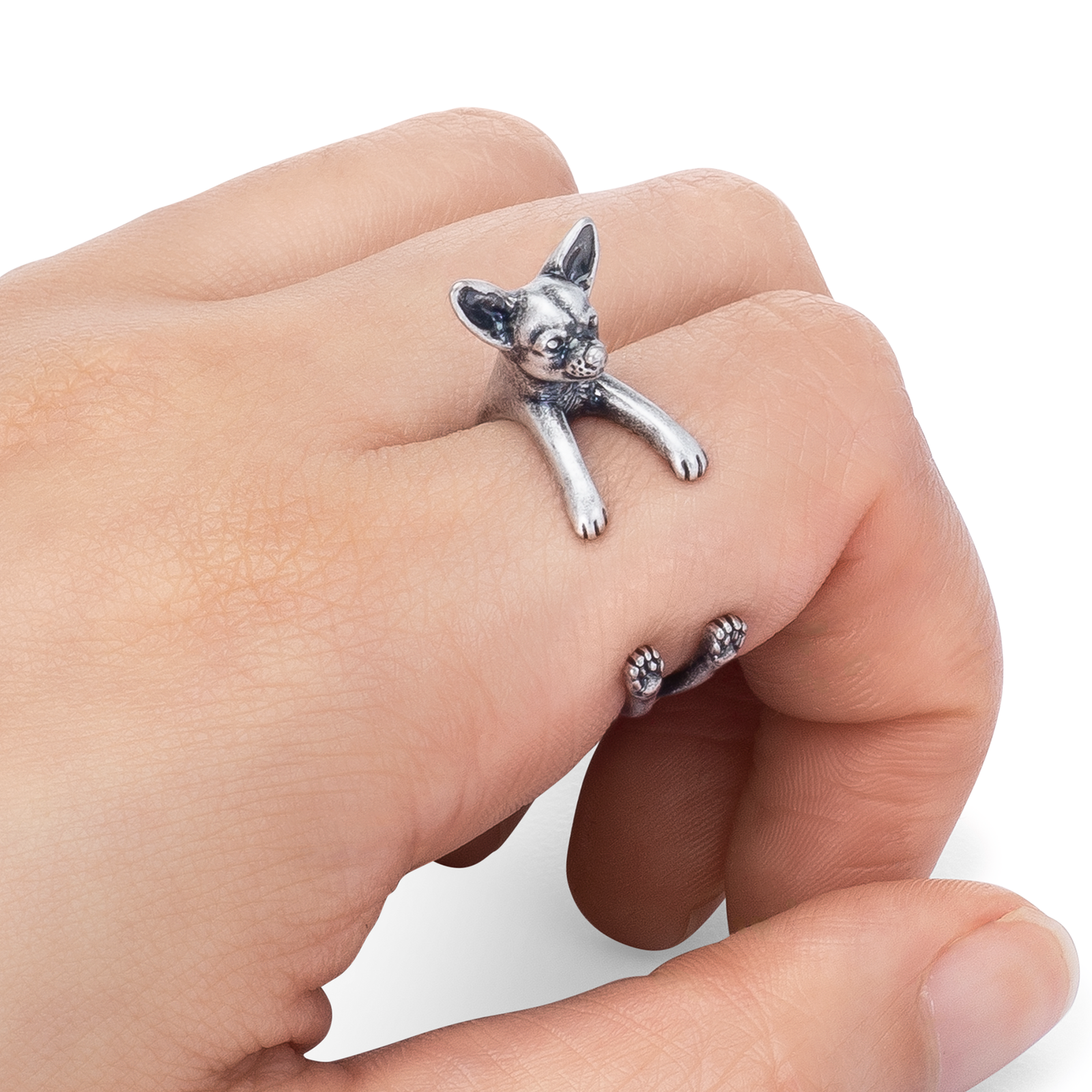 Chihuahua Wrap Ring - Image 3