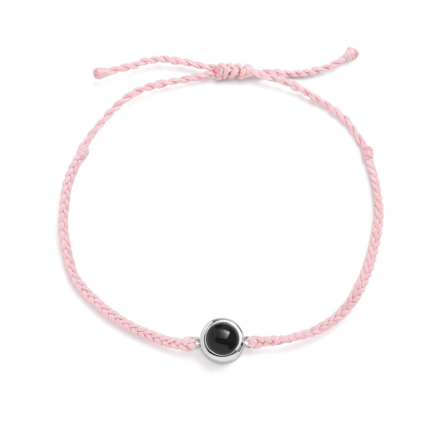 Personalized Circle Photo Bracelet - Image 6