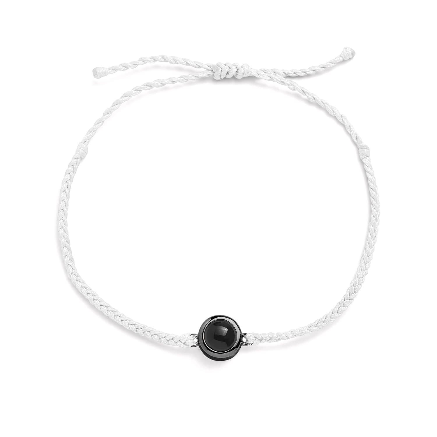 Personalized Circle Photo Bracelet - Image 4