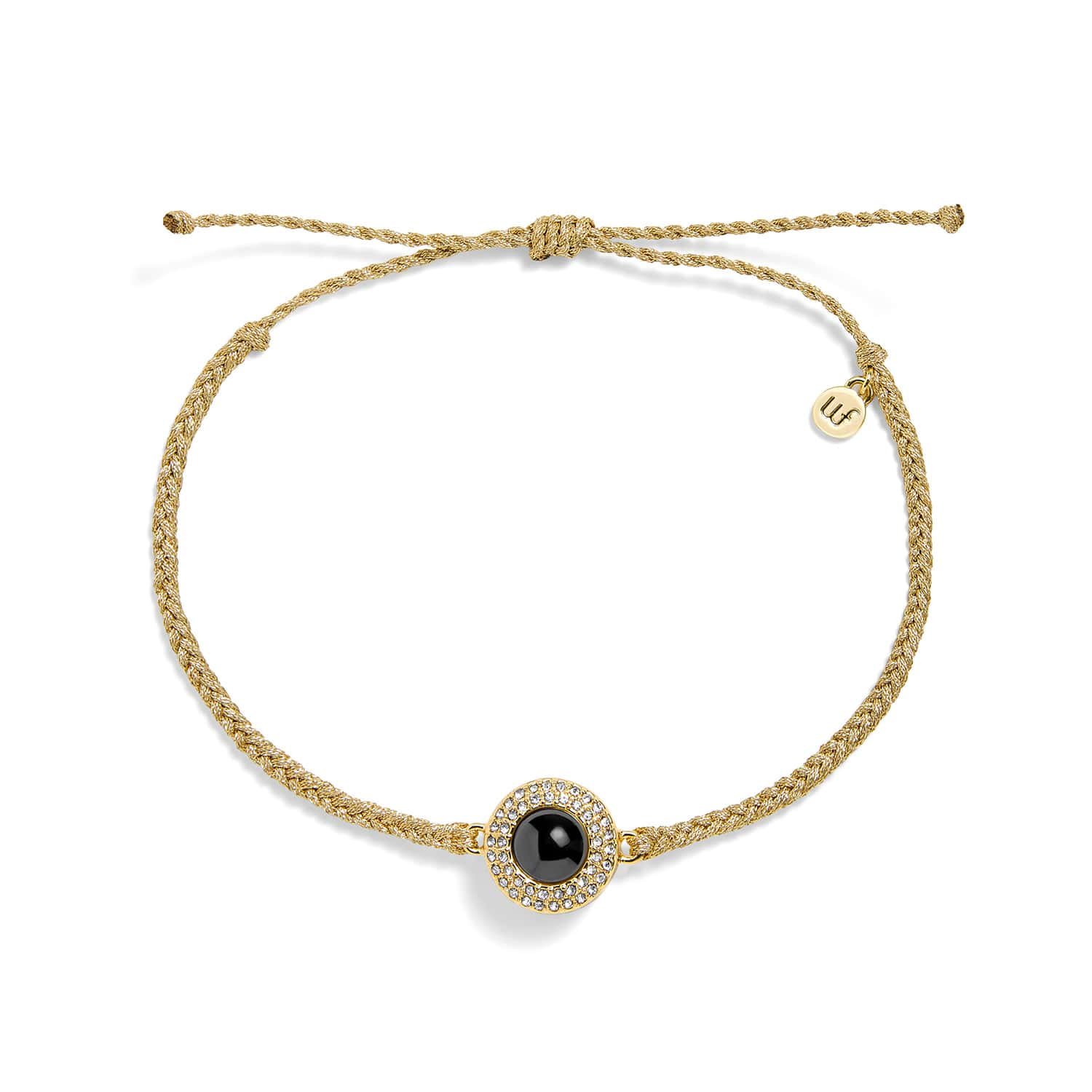 Personalized Pavé Circle Photo Bracelet - Image 3