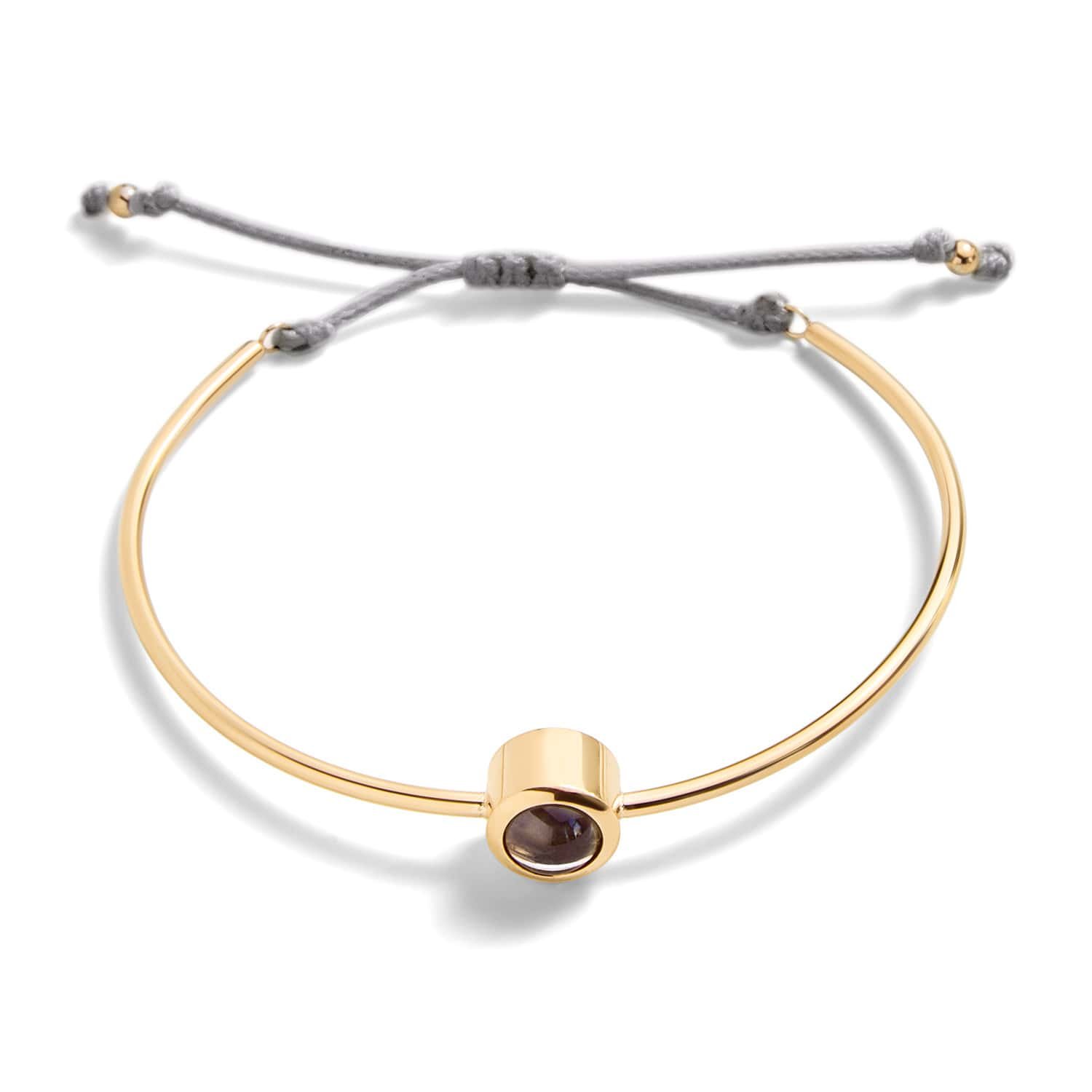 Personalized Circle Photo Cuff Bracelet - Image 2