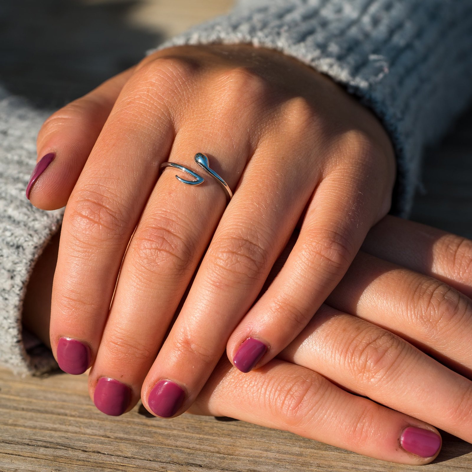 Music Note Wrap Ring - Image 3