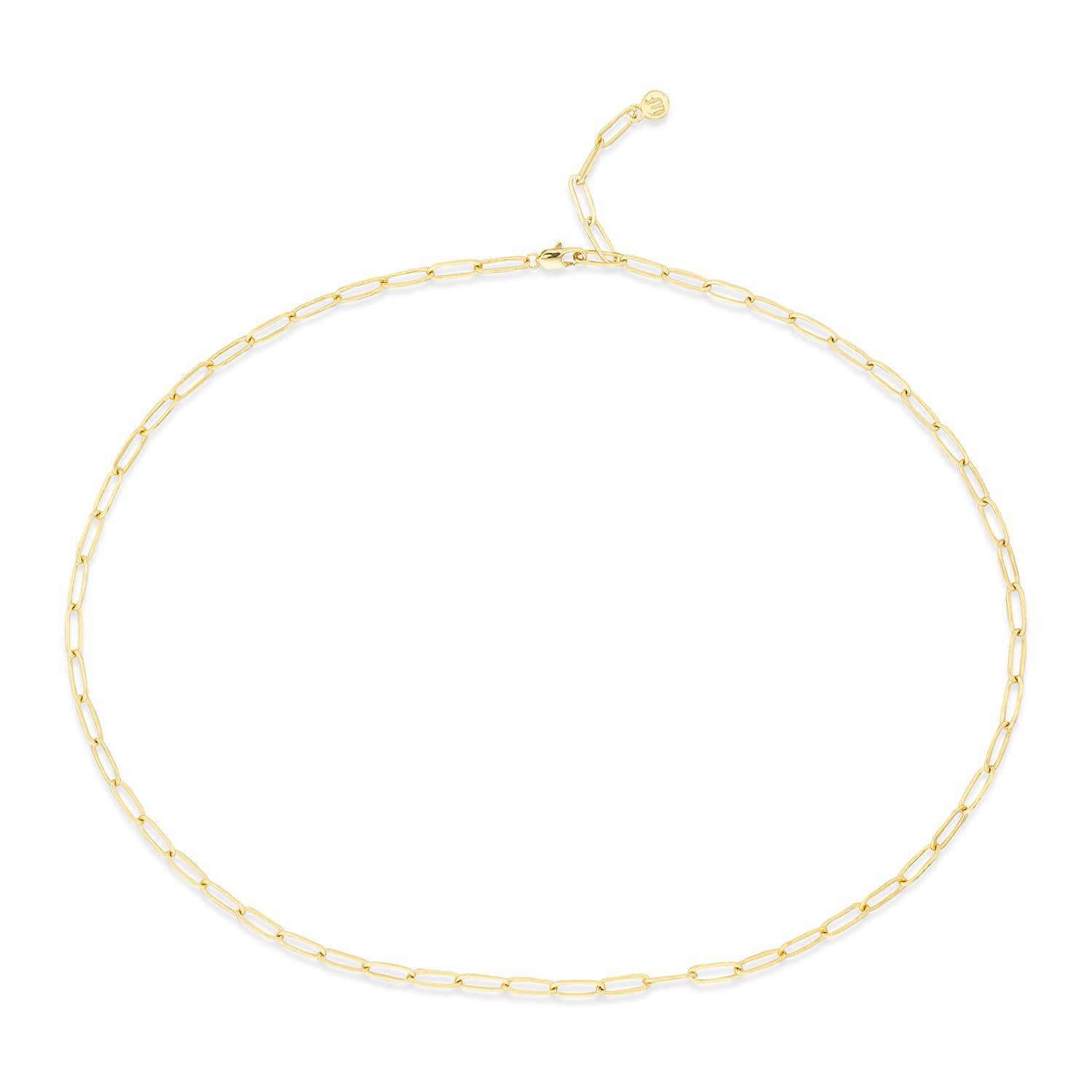 Paper Clip Chain Necklace - Image 2