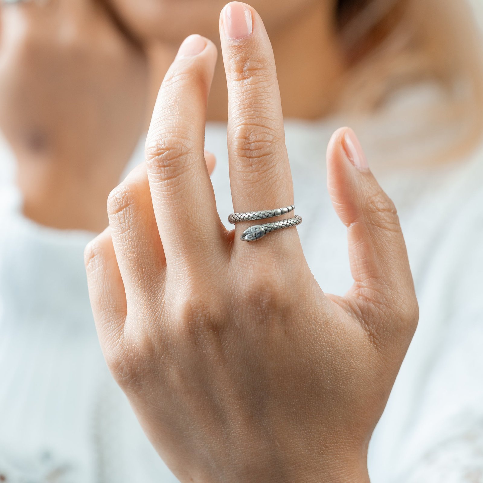 Snake Wrap Ring - Image 2