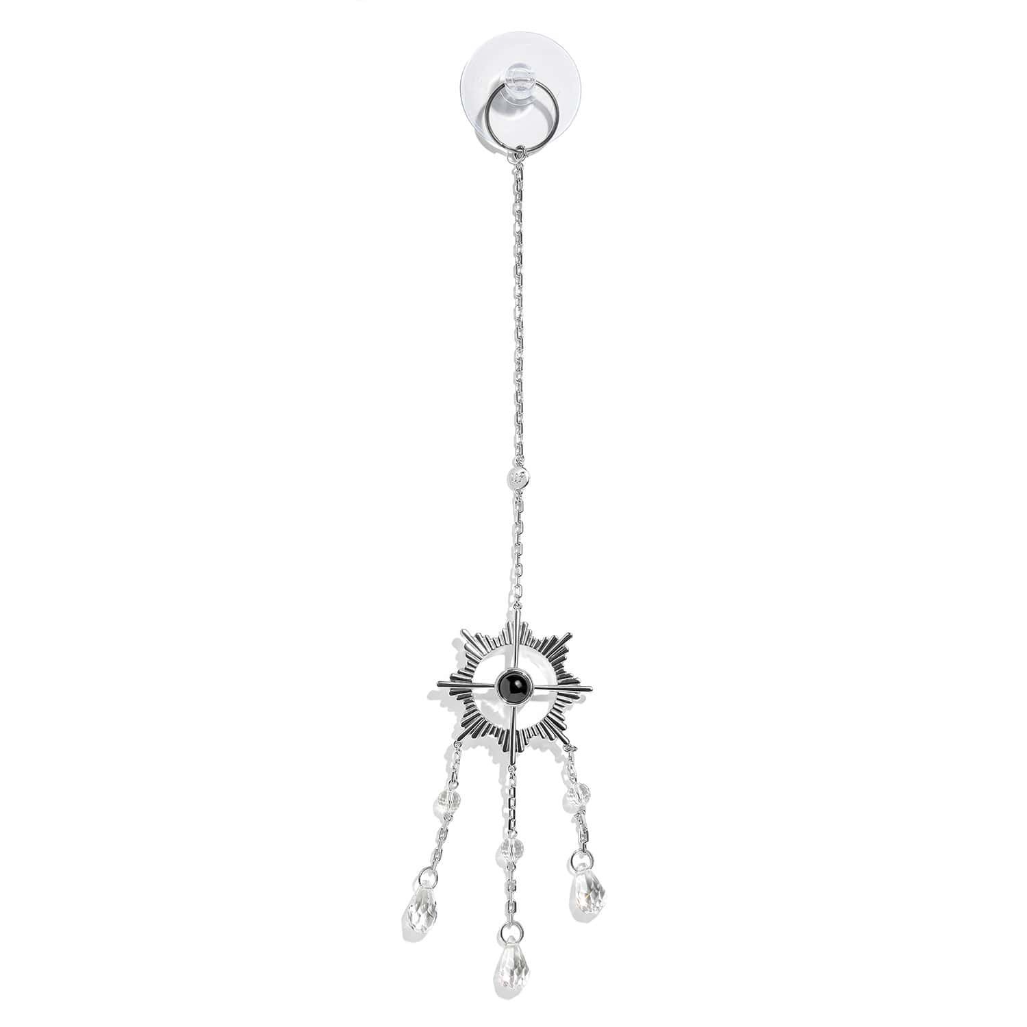 Personalized Sunburst Photo Sun Catcher - Image 2