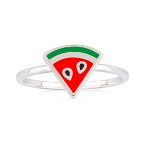 Enamel Watermelon Ring