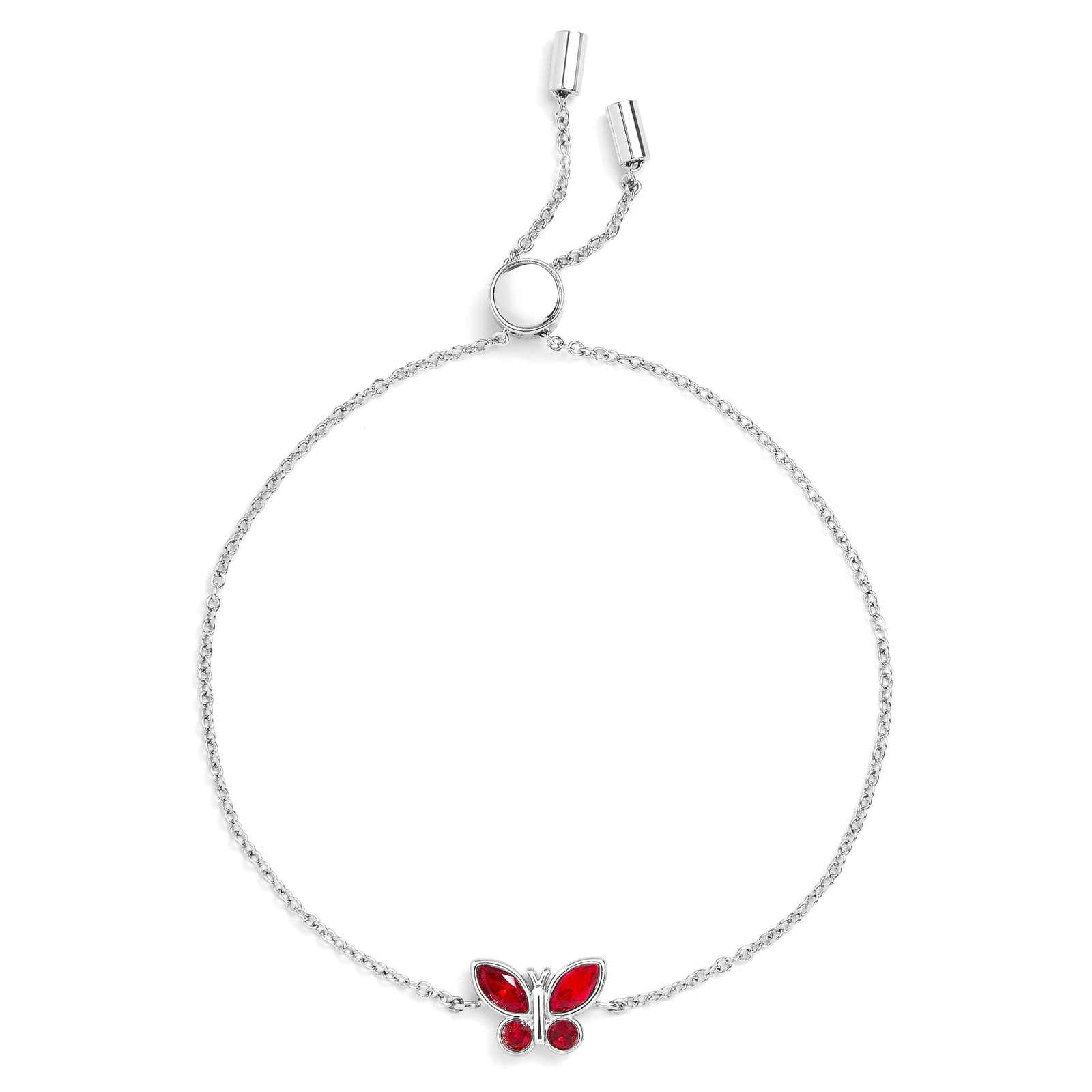 Birthstone Butterfly Bracelet - Image 8