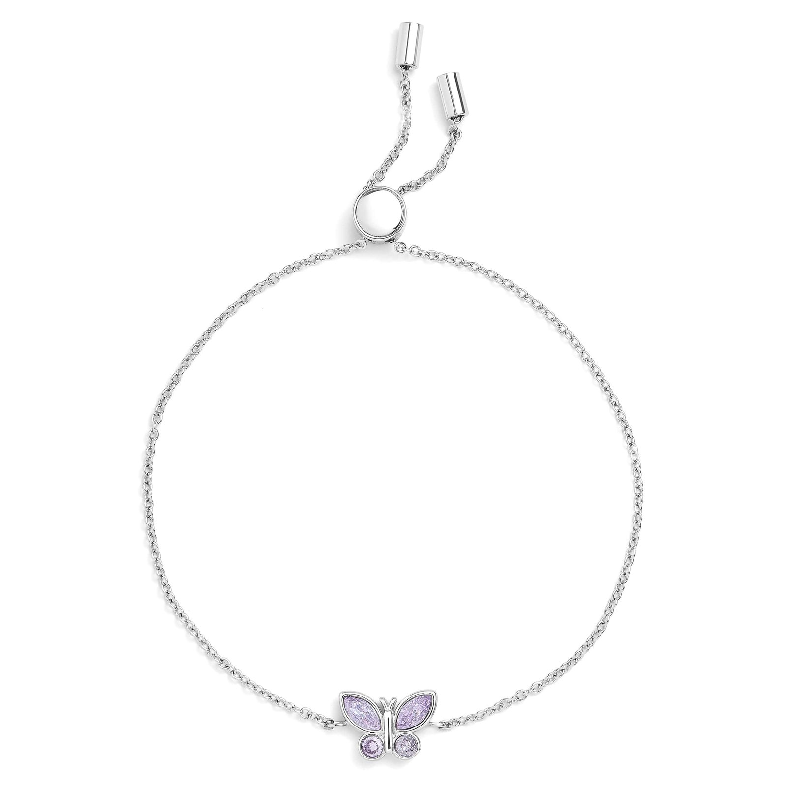 Birthstone Butterfly Bracelet - Image 3