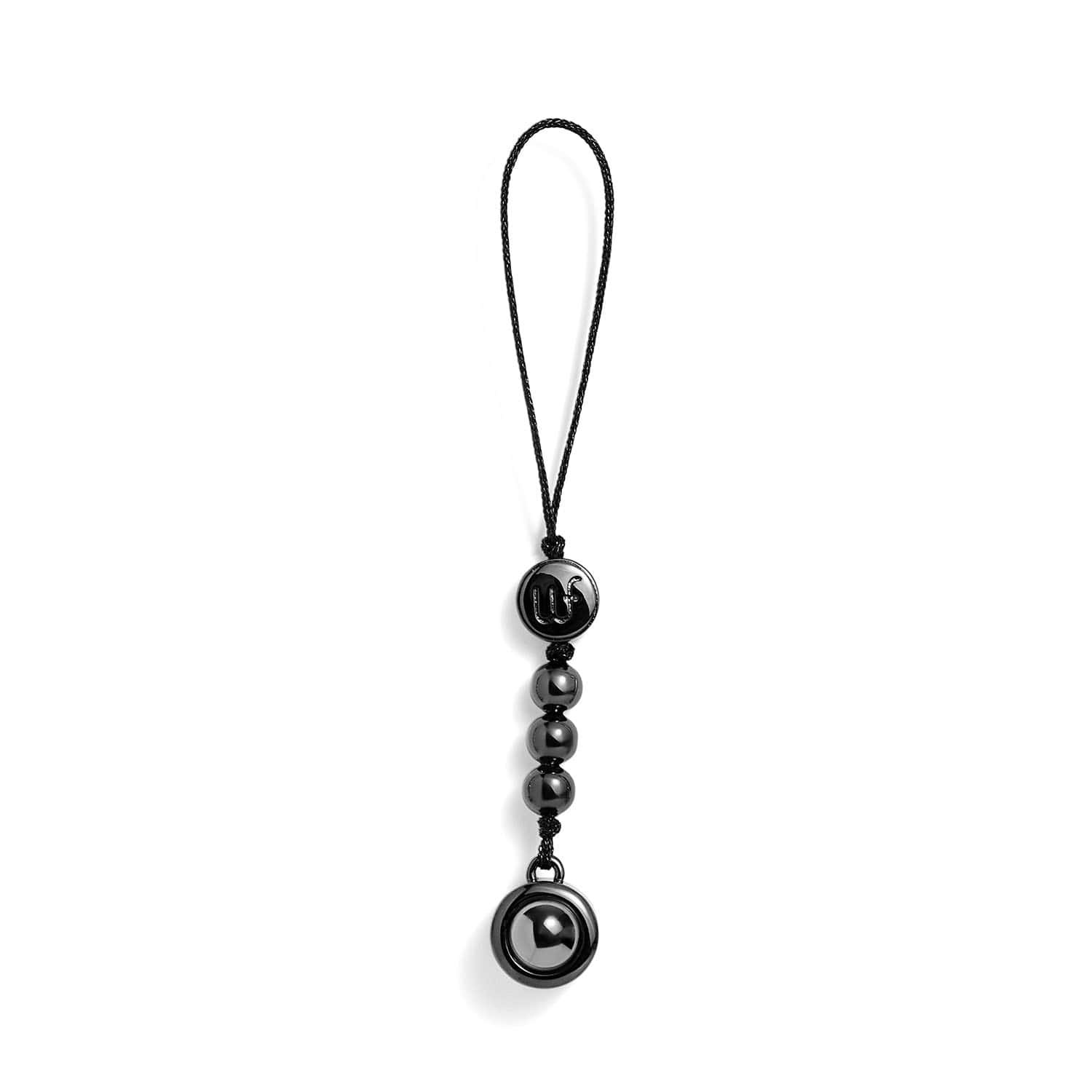 Personalized Circle Photo Phone Charm - Image 2