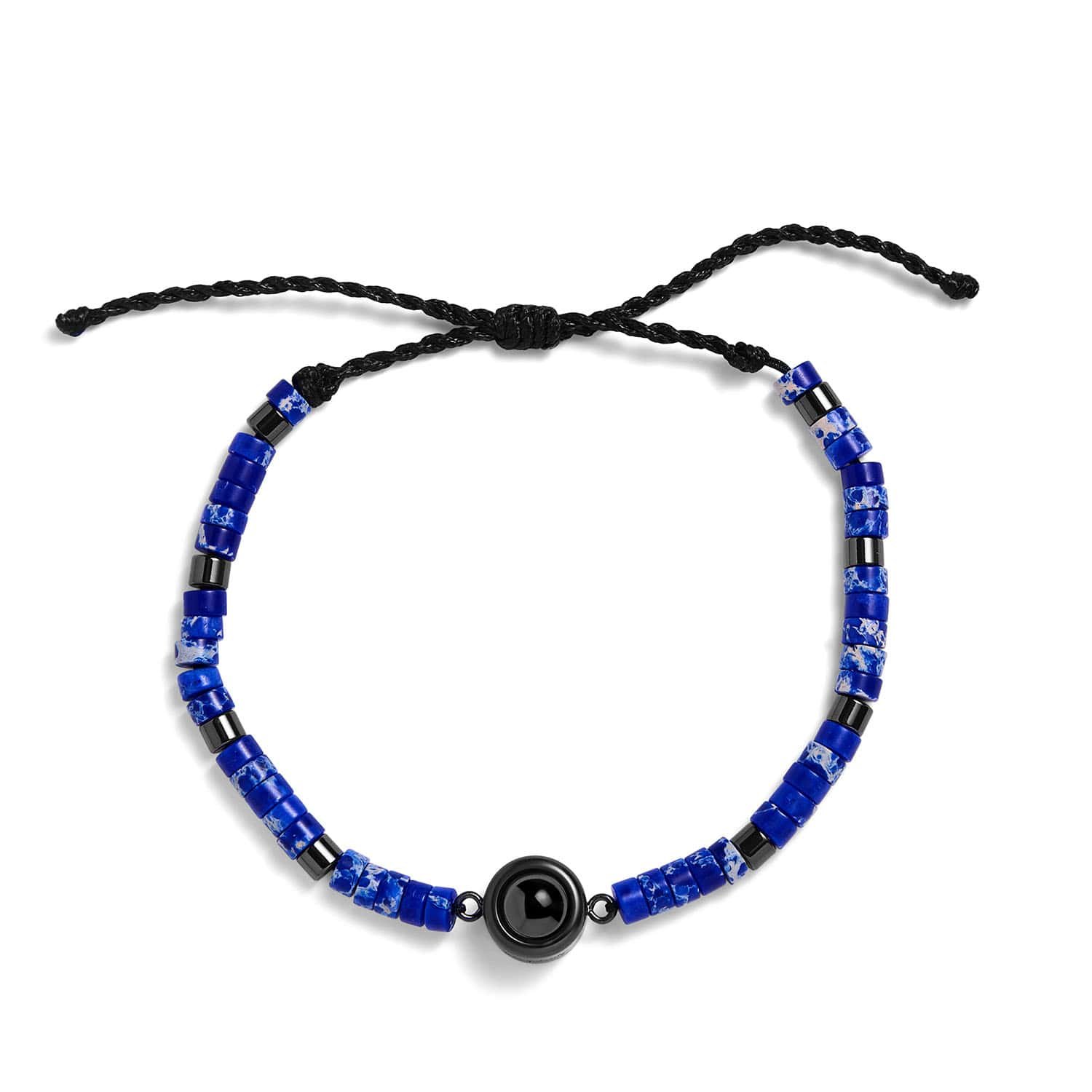 Personalized Beaded Photo Bracelet - Image 2