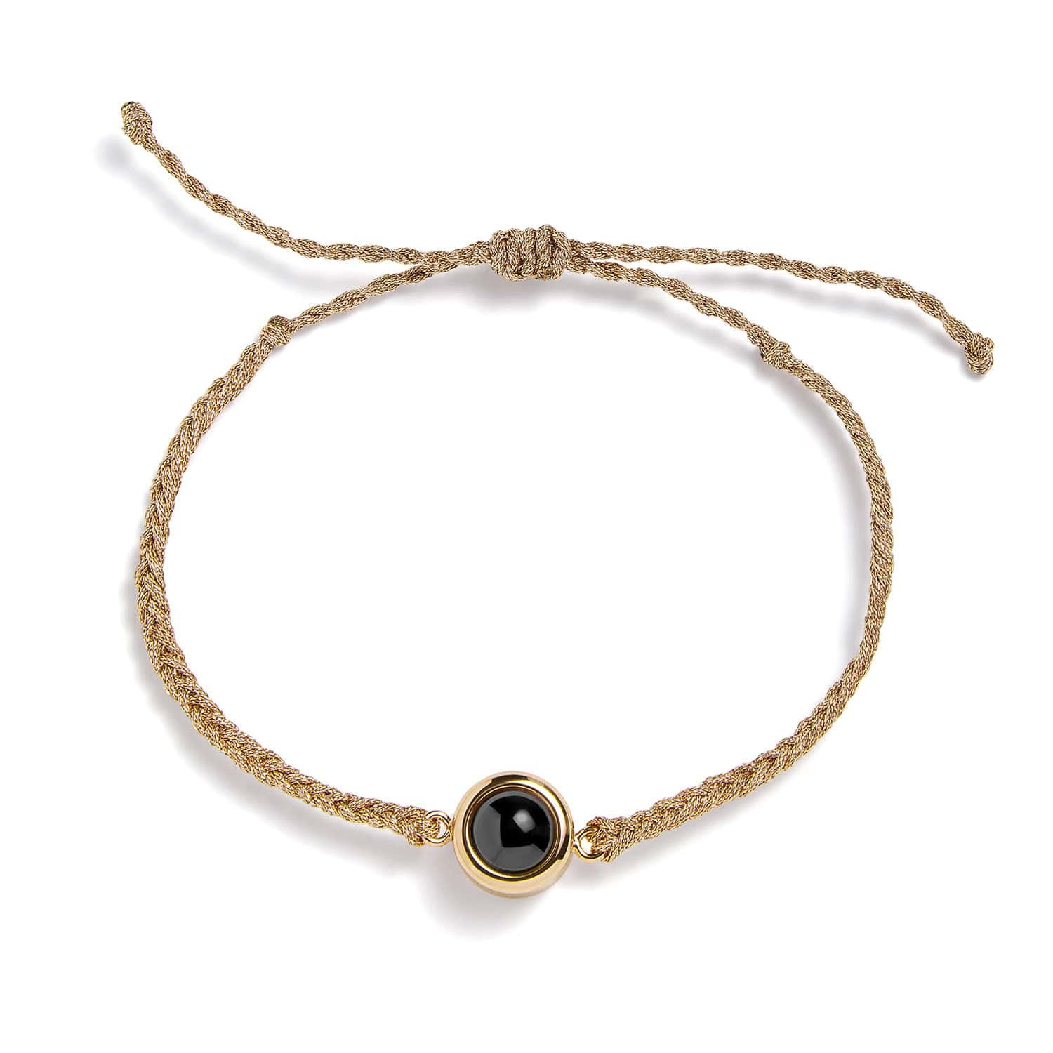 Personalized Circle Photo Bracelet - Image 21